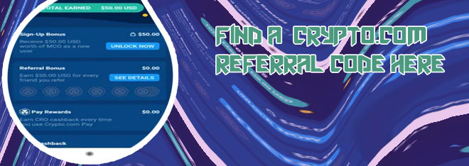 Referral code crypto